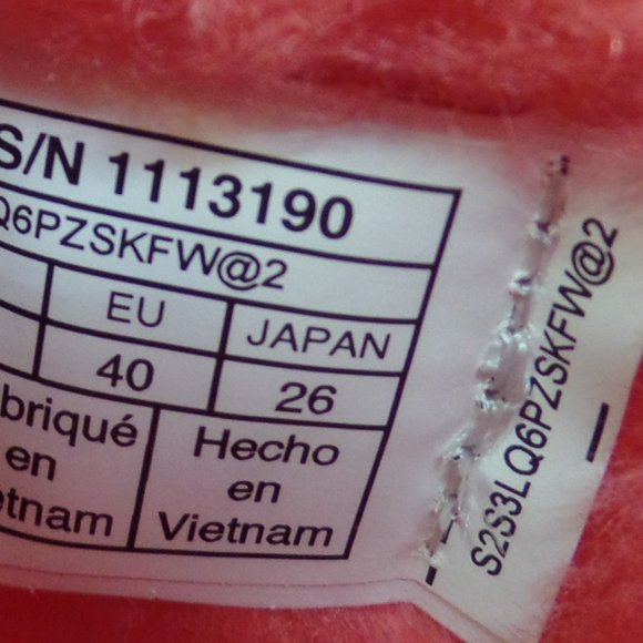 UGG Plush Women's Classic Clear Mini Fashion Boot Lava Flow Sz 9 Brand New - Picture 10 of 15